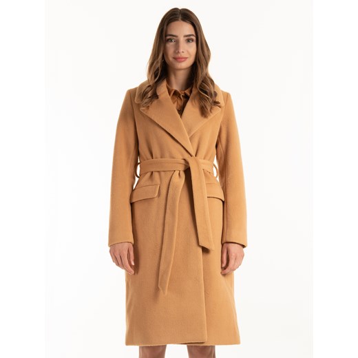 GATE Podstawowy płaszcz basic z damskim paskiem 34 Gate 40 okazyjna cena gateshop
