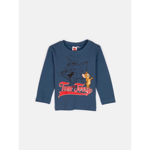 GATE Bawełniana koszulka z długim rękawem Tom & Jerry 3/6M Gate 18/24M gateshop okazyjna cena