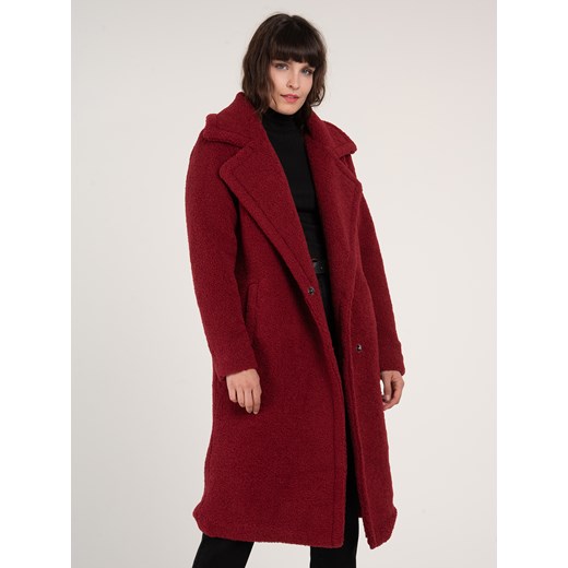 GATE Długi pluszowy płaszcz damski 34 ze sklepu gateshop w kategorii Płaszcze damskie - zdjęcie 131532479