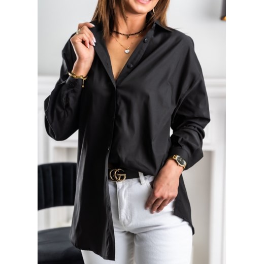 Koszula Belluci czarna ze sklepu Sklep Fason w kategorii Koszule damskie - zdjęcie 131550028