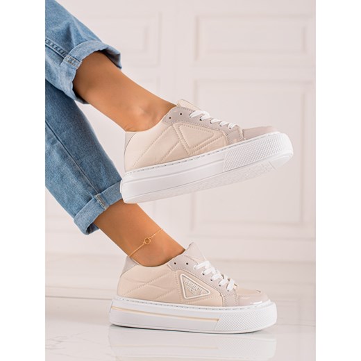 Seastar Sneakersy Fashion Shoes brązowe Seastar 39 ButyModne.pl