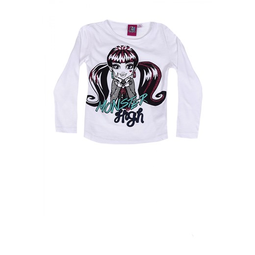 T-shirt with high monster terranova fioletowy Monster High