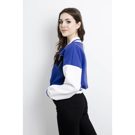 BLUZA BEJSBOLÓWKA - NIEBIESKA Olika uniwersalny olika.com.pl