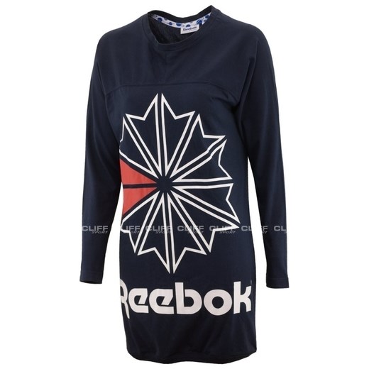 SUKIENKA REEBOK CLASSIC F5 LS DRESS cliffsport-pl czarny bawełniane