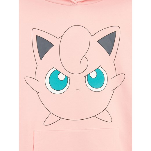 Bluza z kapturem oversize Pokémon - Różowy House M/L House