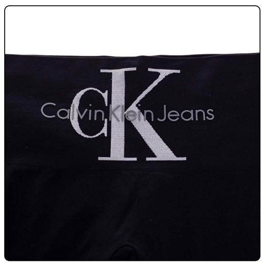 CALVIN KLEIN LEGINSY DAMSKIE CKJ WOMEN LEGGING 1P HIGH-WAIST LOGO BLACK M promocja messimo