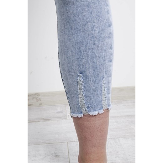 SPODNIE JEANSOWE JASNE- PUSH UP Olika XS olika.com.pl