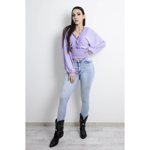 SPODNIE JEANSOWE JASNE- PUSH UP Olika L olika.com.pl