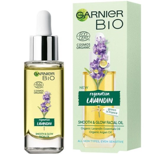 Garnier Pleť olej AC dla wszystkich typów skóry organiczne lawendowy (Smooth & Mall okazja