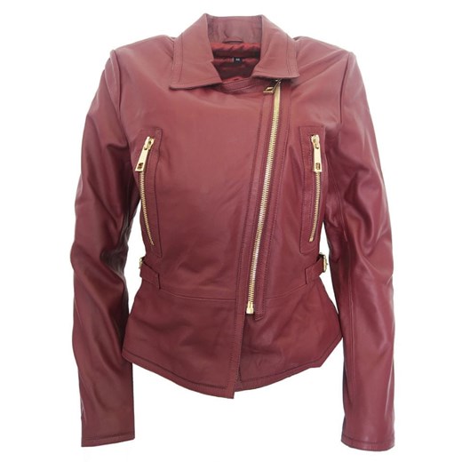 Giorgio Di Mare Kurtka skórzana Giorgio di Mare Burgundy Kurtka skórzana XXL Giorgio Di Mare XXL Mall