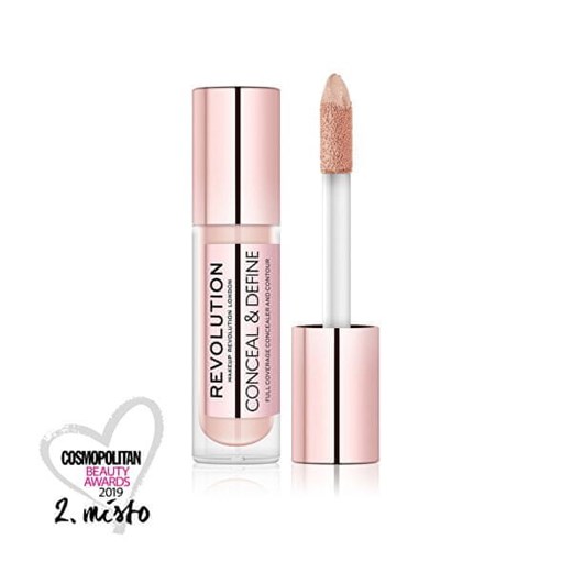 Makeup Revolution (Conceal & Define Concealer) 4 g (Cień C4) Makeup Revolution Mall okazja