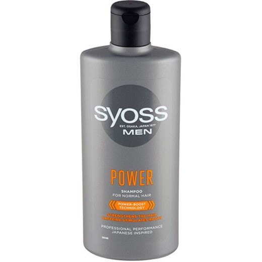 Syoss Męski szampon wzmacniający do włosów normalnych (Shampoo) (Objętość 440 Syoss Mall