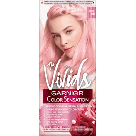 Garnier Color Sensation The Vivids (Permanent Hair Color) 60 ml (cień 10.22 okazja Mall