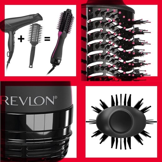 Revlon PRO COLLECTION RVDR5282, okrągła szczotka do suszenia krótkich włosów Revlon Mall