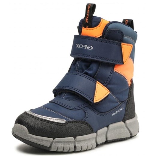 Geox śniegowce chłopięce Flexyper J169XC 0FU50 C4324 31 ciemnoniebieskie Geox 32.0 wyprzedaż Mall
