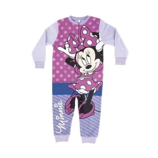 Disney pajacyk dziewczęcy Minnie WD14046 fioletowy 98/104 Disney 104/110 Mall