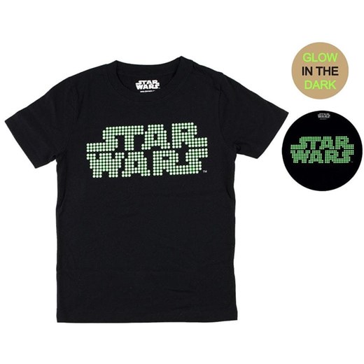 Disney Koszulka chłopięca Star Wars 2200007006 128 granatowa Disney 128 Mall