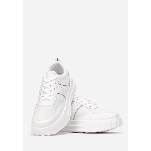 Białe Sneakersy Ianousa 41 born2be.pl