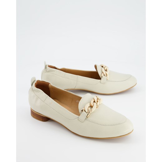 VENEZIA Beżowe mokasyny - 8483 NAP BEIGE Venezia 39 Venezia