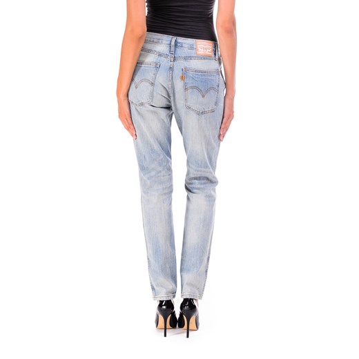 Jeansy Levi's Authentic High Rise Skinny "Seafoam" be-jeans niebieski markowy