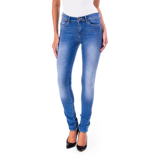 Jeansy Wrangler® Jaclyn "Salt Stone" be-jeans niebieski dopasowane