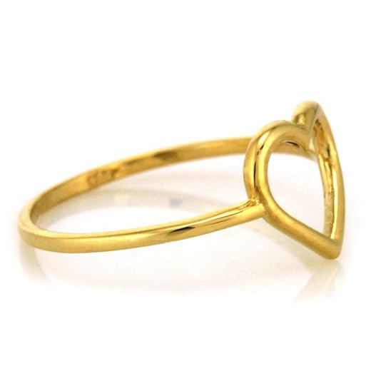 złoty pierścionek serce Irbis.style 16 irbis.style