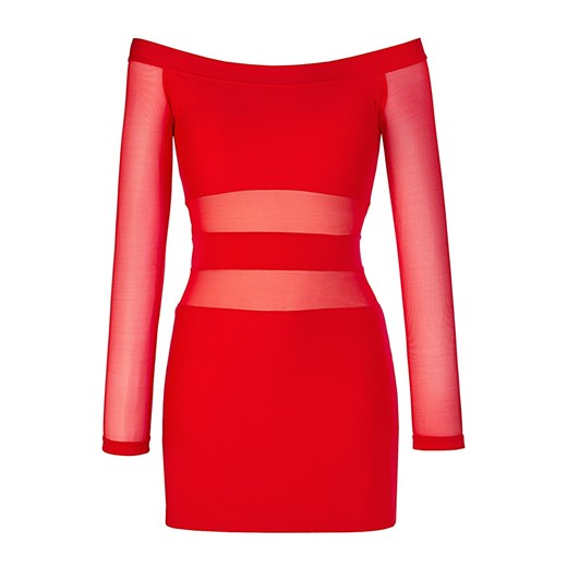 Sukienka V-9299, Kolor czerwony, Rozmiar L, Axami Axami S wyprzedaż Primodo