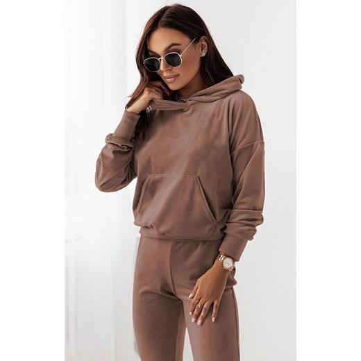 LOUIS D20 komplet dresowy, Kolor mocca, Rozmiar M/L, Ivon Ivon XS/S Primodo