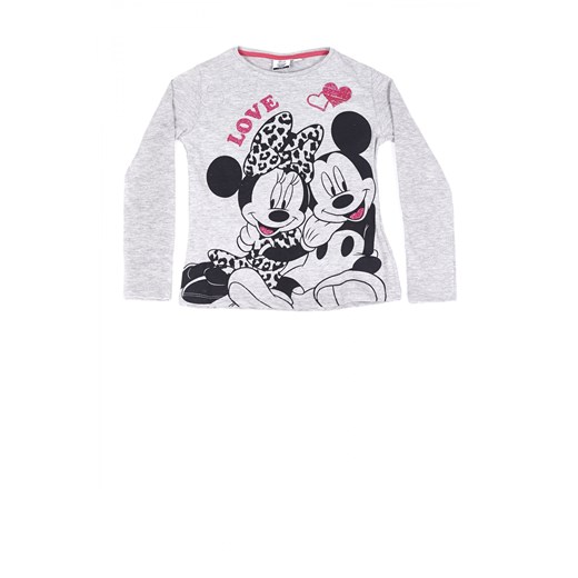 Minnie Mouse T-shirt with animal print terranova bialy nadruki