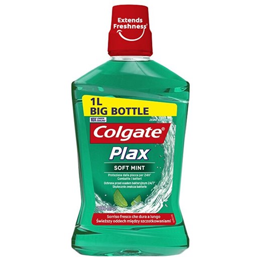 Colgate Plax Soft Mint bezalkoholowy płyn do płukania jamy ustnej (Objętość 500 Colgate Mall