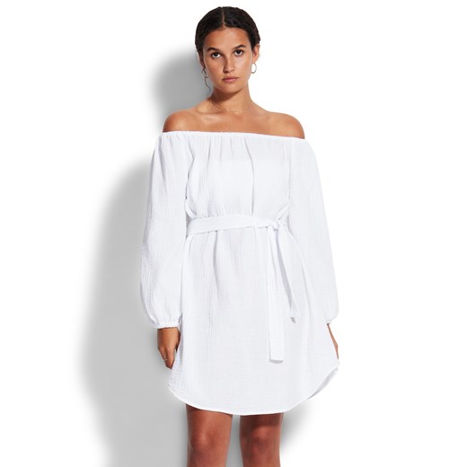 Sukienka plażowa Seafolly Summer of Love 54607-CU XS BODYLOOK premium lingerie