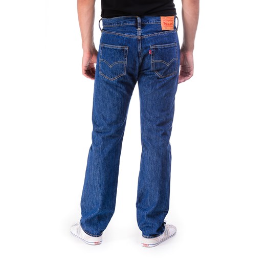 Jeansy Levi's 501 Jeans "Stonewash" be-jeans niebieski markowy
