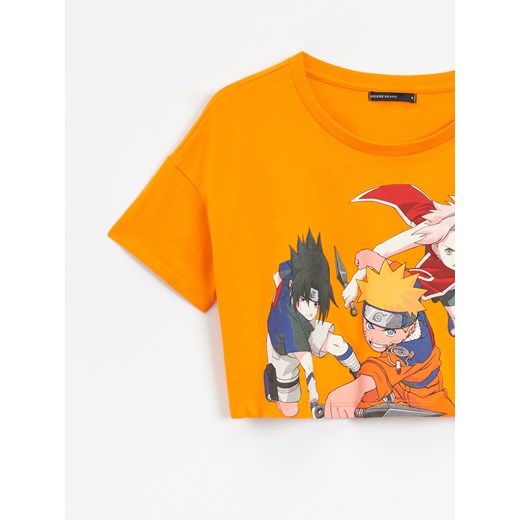 Krótka koszulka Naruto - Pomarańczowy House XS House