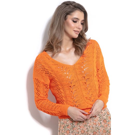 Sweter F1000, Kolor pomarańczowy, Rozmiar S/M, Fobya Fobya S/M Primodo okazyjna cena