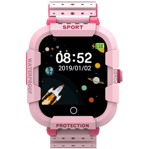 Smartwatch RUBICON RNCE75 Różowy Rubicon  okazja happytime.com.pl