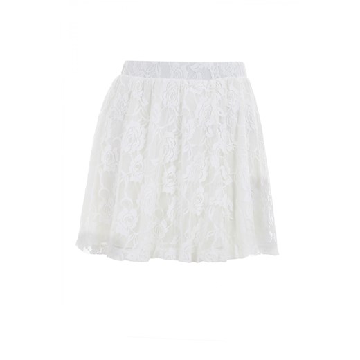 Lace skirt terranova bialy spódnica