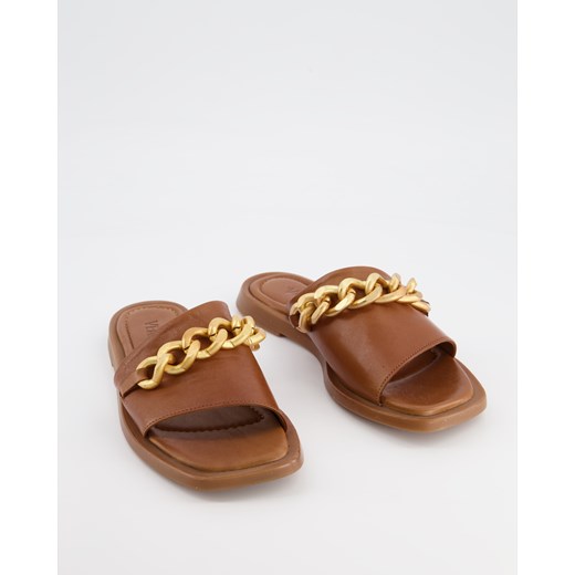 VENEZIA Klapki z łańcuchem - P334543 COGNAC Venezia 40 Venezia