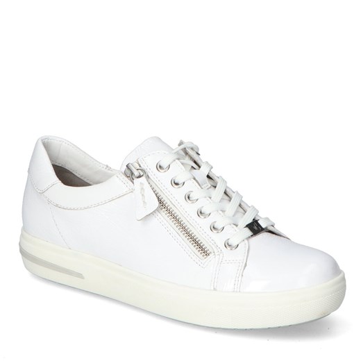 Sneakersy Caprice 9-23753-28/122 Białe Lakier ze sklepu Arturo-obuwie w kategorii Trampki damskie - zdjęcie 132207879