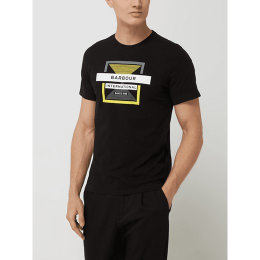 T-shirt o kroju tailored fit z bawełny Barbour International™ XL Peek&Cloppenburg 