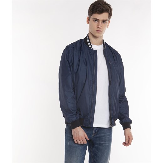Kurtka męska w drobną kratkę GUSTAW 4193 BLUE Lee Cooper XXL Lee Cooper