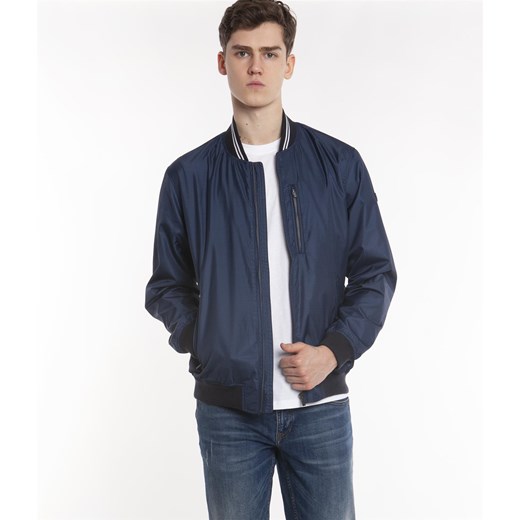 Kurtka męska w drobną kratkę GUSTAW 4193 BLUE Lee Cooper XXL Lee Cooper