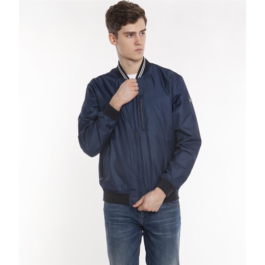 Kurtka męska w drobną kratkę GUSTAW 4193 BLUE Lee Cooper M Lee Cooper