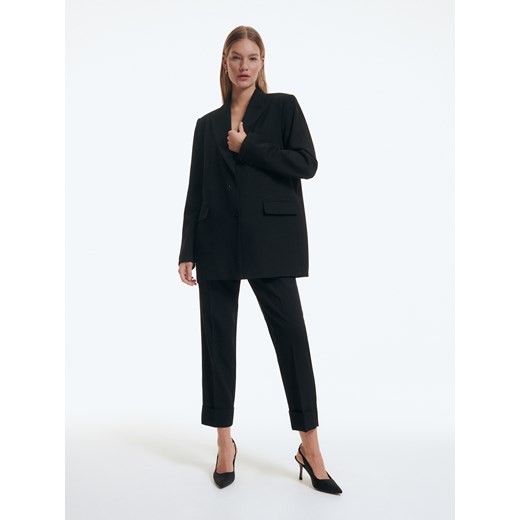 Reserved - Marynarka oversize - Czarny Reserved S Reserved
