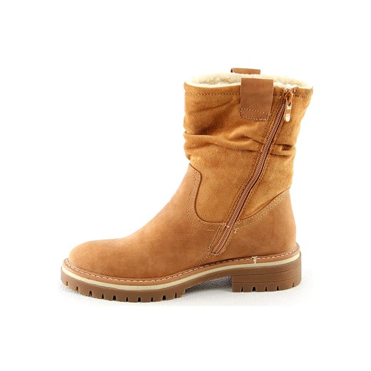 Botki w kolorze karmelowym Sixth Sens 37 Limango Polska wyprzedaż