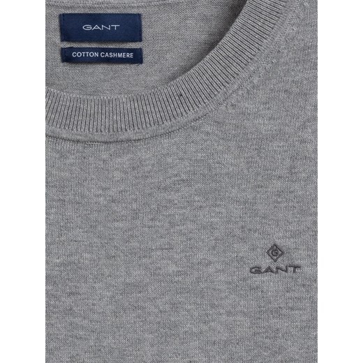 Sweter w kolorze szarym Gant XS wyprzedaż Limango Polska