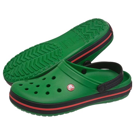 Buty Crocs Crocband Kelly Green/Black (CR58-e) butsklep-pl zielony kolorowe