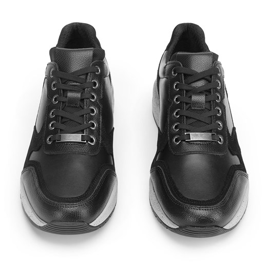 Męskie sneakersy ze skóry na grubej podeszwie Wittchen 45, 44, 40, 39, 43, 42, 41 okazyjna cena WITTCHEN