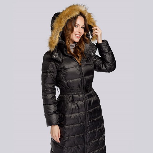 Damski płaszcz zimowy klasyczny z kapturem Wittchen XL, M, XXL, XXXL, L okazja WITTCHEN