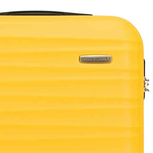 Zestaw walizek z ABS-u z żebrowaniem Wittchen promocja WITTCHEN