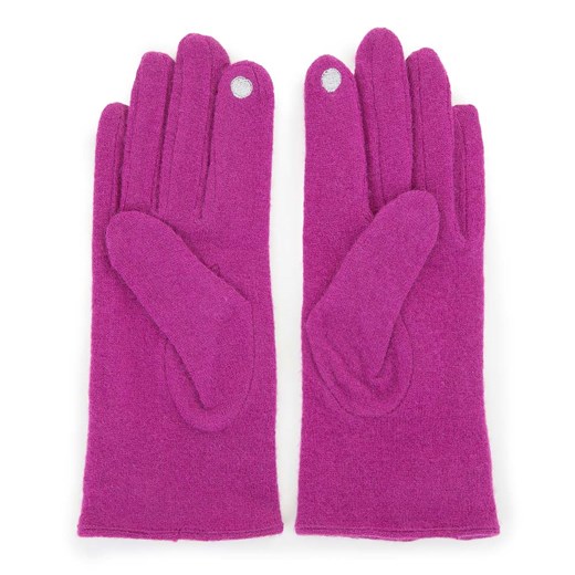 Damskie rękawiczki wełniane do smartfona Wittchen okazja WITTCHEN